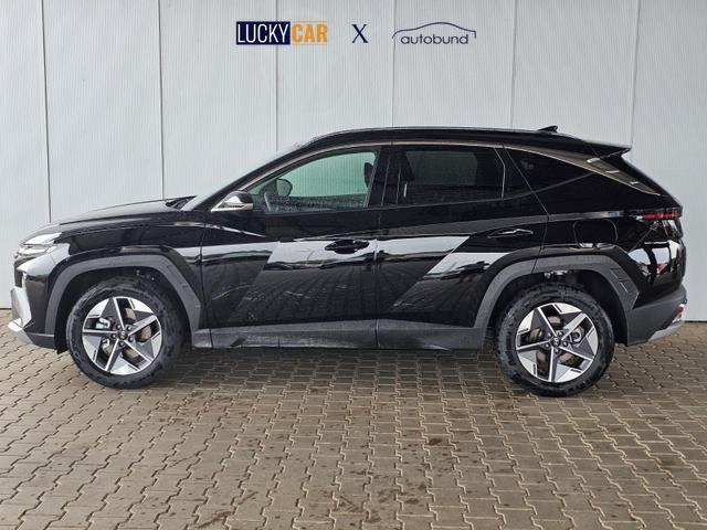 Hyundai TUCSON E-Motion 1.6 T-GDi 2WD HEV / Panoramadach ACC LED Sitz + Lenkradheizung Navi PDC V&H Kamera Alu 18" 