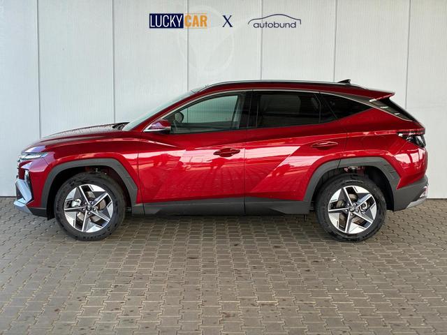 Hyundai TUCSON E-Motion 1.6 T-GDi 2WD HEV / Panoramadach ACC LED Sitz + Lenkradheizung Navi PDC V&H Kamera Alu 18" 