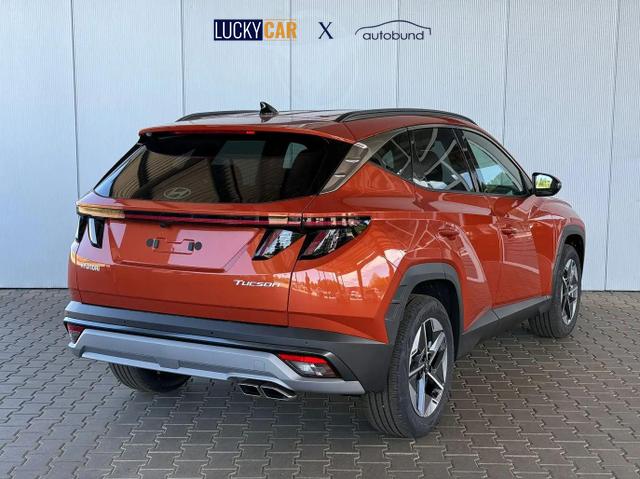 Hyundai TUCSON E-Motion 1.6 T-GDi 2WD 48V DCT / ACC Sitz + Lenkradheizung LED Navi PDC V&H Kamera Alu 18" 