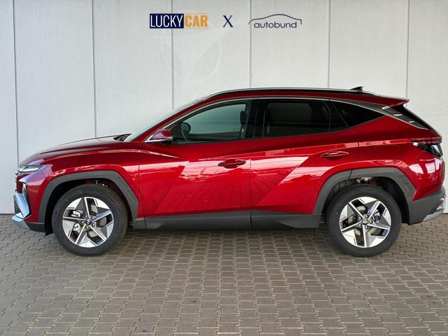 Hyundai TUCSON E-Motion 1.6 T-GDI 2WD 48V DCT / Panoramadach ACC Sitz + Lenkradheizung LED Navi PDC V&H Kamera Alu 18" 