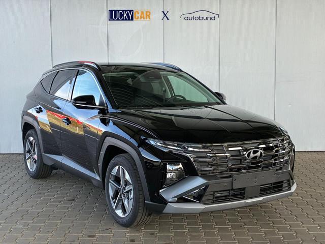 Hyundai TUCSON E-Motion 1.6 T-GDI 2WD 48V DCT / Panoramadach ACC Sitz + Lenkradheizung LED Navi PDC V&H Kamera Alu 18" 