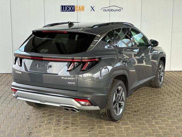 Hyundai TUCSON E-Motion 1.6 T-GDi 2WD HEV / Panoramadach ACC LED Sitz + Lenkradheizung Navi PDC V&H Kamera Alu 18" 