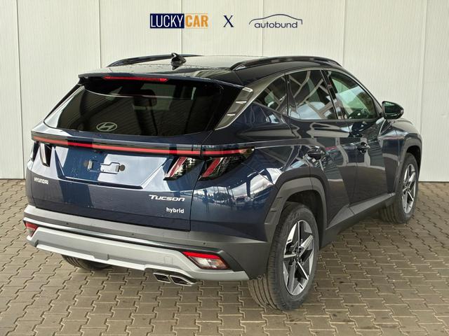 Hyundai TUCSON E-Motion 1.6 T-GDi 2WD HEV / Panoramadach ACC LED Sitz + Lenkradheizung Navi PDC V&H Kamera Alu 18" 