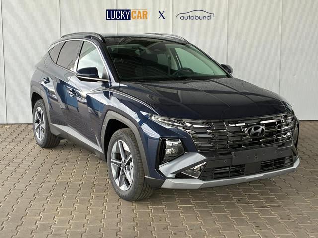 Hyundai TUCSON E-Motion 1.6 T-GDi 2WD HEV / Panoramadach ACC LED Sitz + Lenkradheizung Navi PDC V&H Kamera Alu 18" 