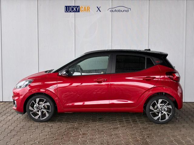 Hyundai i10 N-Line 1.0 T-GDI MT / Sitz + Lenkradheizung Klimaautom./ Carplay PDC Kamera Alu 16" 