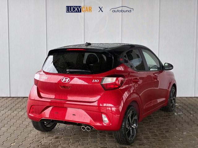 Hyundai i10 N-Line 1.0 T-GDI MT / Sitz + Lenkradheizung Klimaautom./ Carplay PDC Kamera Alu 16" 