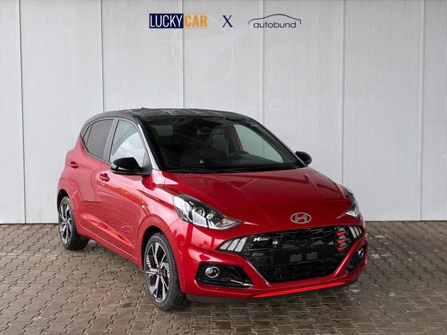 Hyundai i10 N-Line 1.0 T-GDI MT / Sitz + Lenkradheizung Klimaautom./ Carplay PDC Kamera Alu 16" 