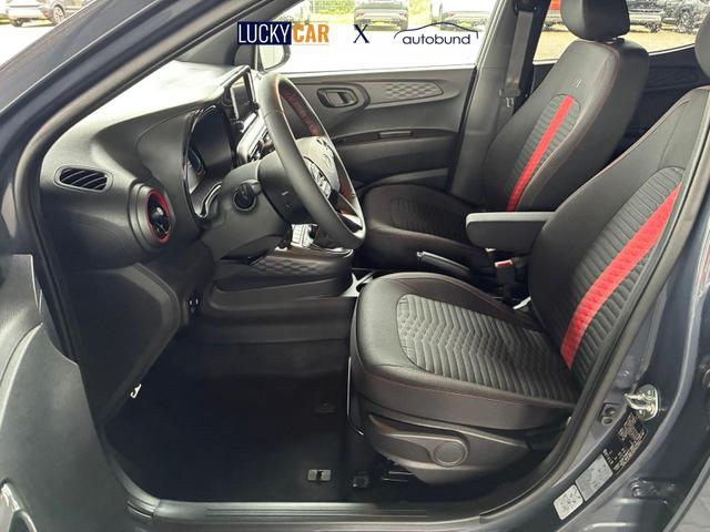 Hyundai i10 N-Line 1.0 T-GDI MT / Sitz + Lenkradheizung Klimaautom./ Carplay PDC Kamera Alu 16" 