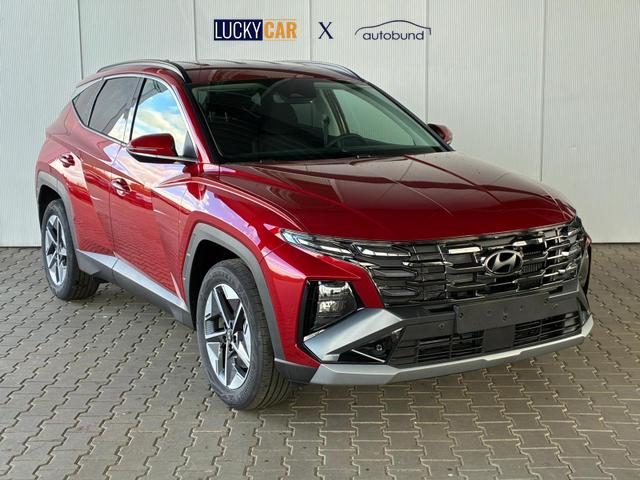 Hyundai TUCSON E-Motion 1.6 T-GDi 2WD 48V DCT / ACC Sitz + Lenkradheizung LED Navi PDC V&H Kamera Alu 18" 