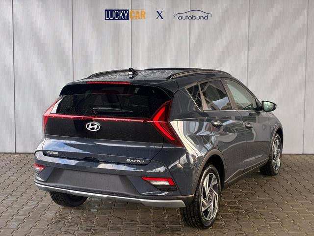 Hyundai BAYON Premium Sky 1.0 T-GDI 100 PS 48V 7DCT / Keyless ACC Soundsystem BOSE Sitz + Lenkradheizung LED Navi PDC V&H Kamera Totwinkel Alu 16" 