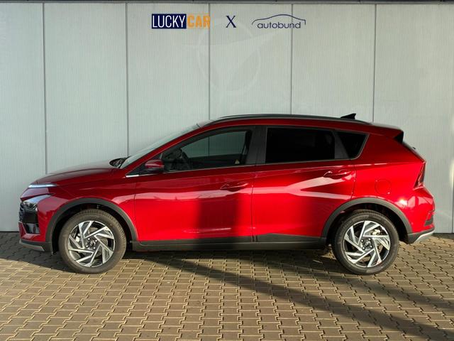 Hyundai BAYON Premium 1.0 T-GDI 100 PS 48V 7DCT / Keyless ACC Soundsystem BOSE Sitz + Lenkradheizung LED Navi PDC V&H Kamera Totwinkel Alu 16" 