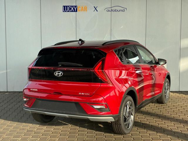 Hyundai BAYON Premium 1.0 T-GDI 100 PS 48V 7DCT / Keyless ACC Soundsystem BOSE Sitz + Lenkradheizung LED Navi PDC V&H Kamera Totwinkel Alu 16" 