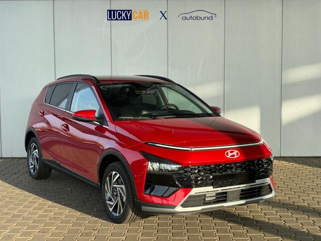 Hyundai BAYON Premium 1.0 T-GDI 100 PS 48V 7DCT / Keyless ACC Soundsystem BOSE Sitz + Lenkradheizung LED Navi PDC V&H Kamera Totwinkel Alu 16" 