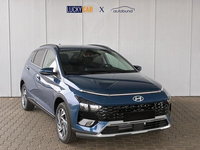 Hyundai BAYON Premium 1.0 T-GDI 100 PS 48V 7DCT / Keyless ACC Soundsystem BOSE Sitz + Lenkradheizung LED Navi PDC V&H Kamera Totwinkel Alu 16" 