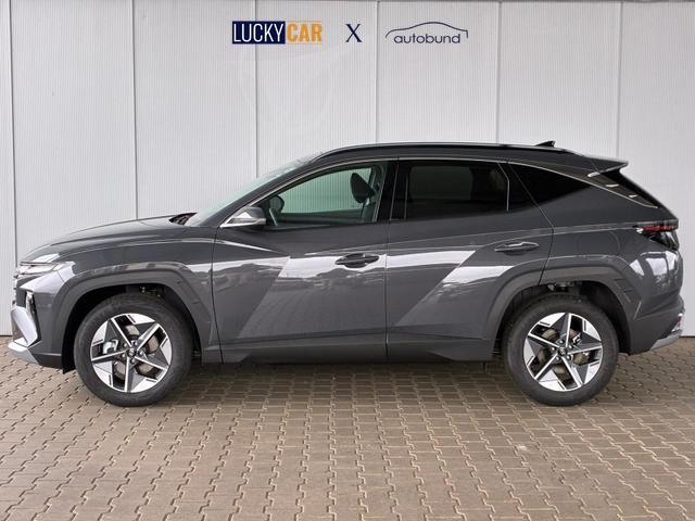 Hyundai TUCSON E-Motion 1.6 T-GDI 2WD 48V DCT / Panoramadach ACC Sitz + Lenkradheizung LED Navi PDC V&H Kamera Alu 18" 