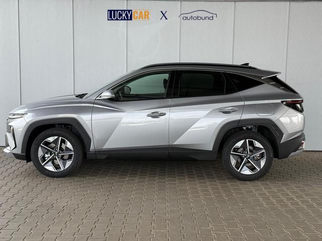 Hyundai TUCSON E-Motion 1.6 T-GDI 2WD 48V DCT / Panoramadach ACC Sitz + Lenkradheizung LED Navi PDC V&H Kamera Alu 18" 