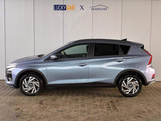 Hyundai BAYON Premium Sky 1.0 T-GDI 100 PS 48V 7DCT / Keyless ACC Soundsystem BOSE Sitz + Lenkradheizung LED Navi PDC V&H Kamera Totwinkel Alu 16" 