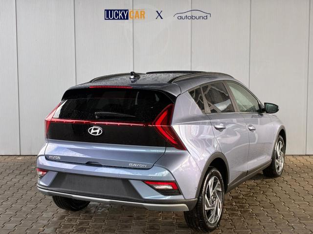 Hyundai BAYON Premium Sky 1.0 T-GDI 100 PS 48V 7DCT / Keyless ACC Soundsystem BOSE Sitz + Lenkradheizung LED Navi PDC V&H Kamera Totwinkel Alu 16" 