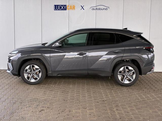 Hyundai TUCSON E-Motion 1.6 T-GDi 2WD HEV / Panoramadach ACC LED Sitz + Lenkradheizung Navi PDC V&H Kamera Alu 18" 