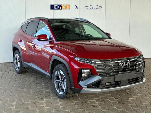 Hyundai TUCSON E-Motion 1.6 T-GDi 2WD HEV / Panoramadach ACC LED Sitz + Lenkradheizung Navi PDC V&H Kamera Alu 18" 