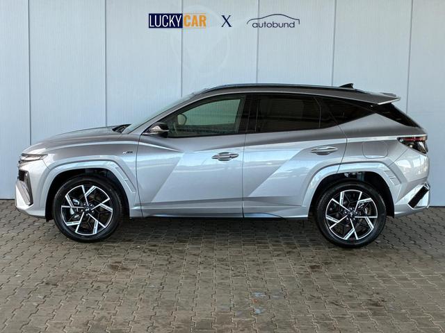 Hyundai TUCSON N-Line 1.6 T-GDI 4WD HEV / Panoramadach 4x Shz ACC Head-Up Krell-Soundsystem E-Klappe Matrix-LED E-Sitze Alu 19" 