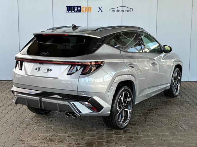 Hyundai TUCSON N-Line 1.6 T-GDI 4WD HEV / Panoramadach 4x Shz ACC Head-Up Krell-Soundsystem E-Klappe Matrix-LED E-Sitze Alu 19" 