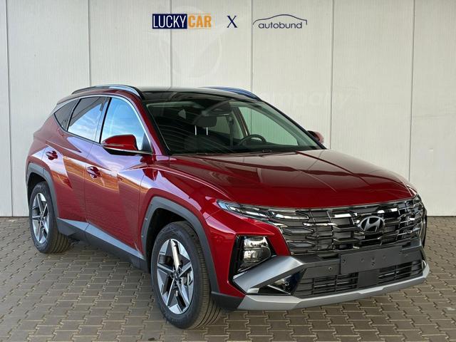 Hyundai TUCSON E-Motion 1.6 T-GDI 2WD 48V DCT / Panoramadach ACC Sitz + Lenkradheizung LED Navi PDC V&H Kamera Alu 18" 