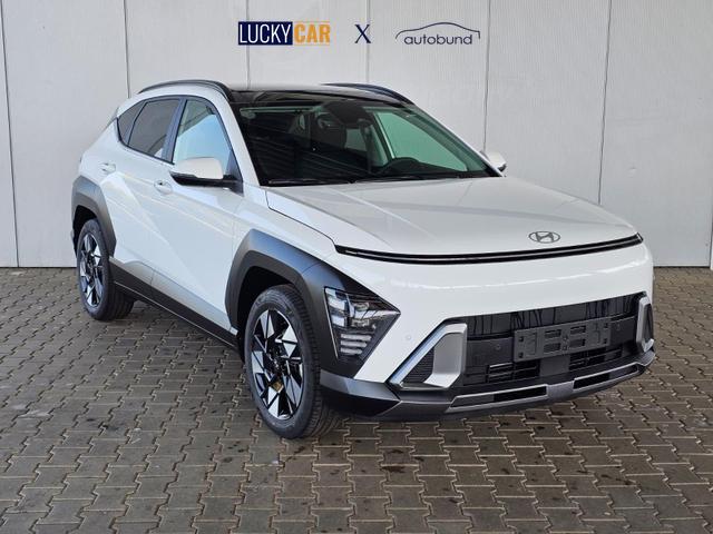 Hyundai KONA Premium 1.6 GDI 2WD HEV DCT / Pano - Schiebedach LED Sitz + Lenkradheizung ACC Alu 18" 
