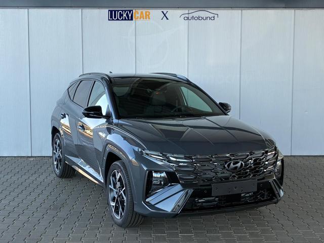 Hyundai TUCSON HEV 2WD N-Line X Pano / MY27 Panoramadach Head-Up 360&deg; Kam. ACC Sitz + Lenkradheiz. Sitzbel&uuml;ftung Alu 19" 