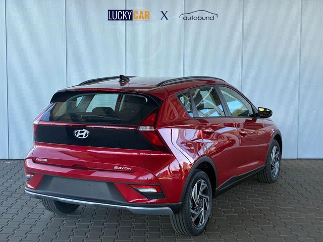 Hyundai BAYON Wave 1.0 T-GDI / Sitz & Lenkradheizung Navi R&uuml;ckfahrkamera Tempomat Alu 16" 
