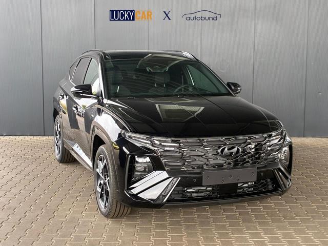 Hyundai TUCSON HEV 2WD N-Line X Pano / MY27 Panoramadach Head-Up 360&deg; Kam. ACC Sitz + Lenkradheiz. Sitzbel&uuml;ftung Alu 19" 