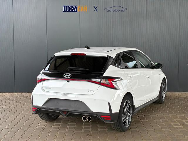 Hyundai i20 1.2 MPI N-Line / LED Tempomat Navi R&uuml;ckfahrkamera Alu 17" 