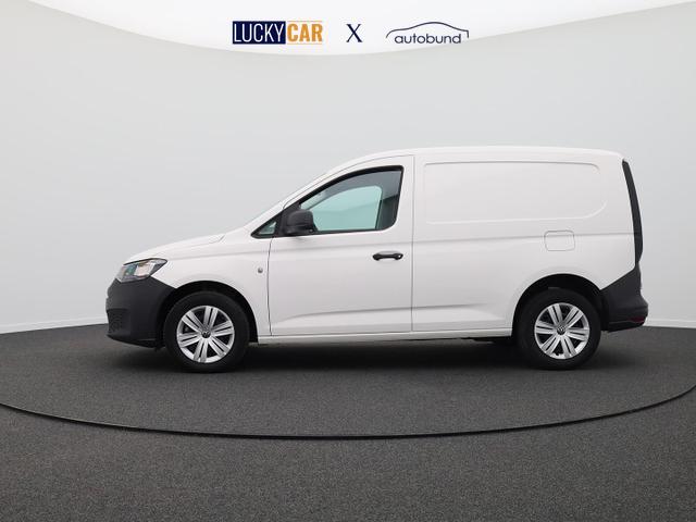 Volkswagen Caddy Cargo Comfort 2.0 TDI 122PS 2-Sitzer AHK Navi Rückf.Kamera PDC v+h Klima VW-Radio Apple CarPlay Android Auto Hecktüren180º Schiebetür rechts Ganzjahresreifen 