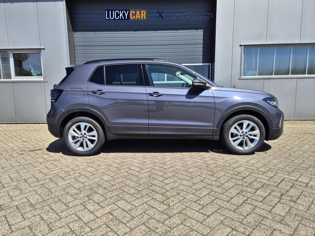 Volkswagen T-Cross 1.0 TSI 116PS DSG Life LED-Matrix-Scheinwerfer Klimaautomatik Sitzheizung PDC R&uuml;ckf.Kamera 17-LM abged.Scheiben 2xKeyless DAB+ Bluetooth Touchscreen Apple CarPlay Android Auto 