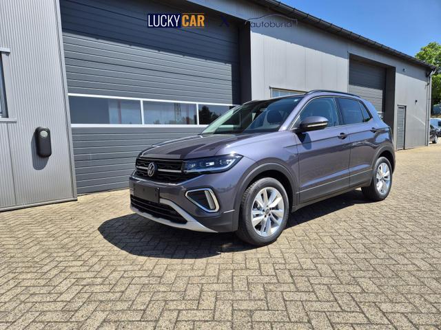 Volkswagen T-Cross 1.0 TSI 116PS DSG Life LED-Matrix-Scheinwerfer Klimaautomatik Sitzheizung PDC R&uuml;ckf.Kamera 17-LM abged.Scheiben 2xKeyless DAB+ Bluetooth Touchscreen Apple CarPlay Android Auto 