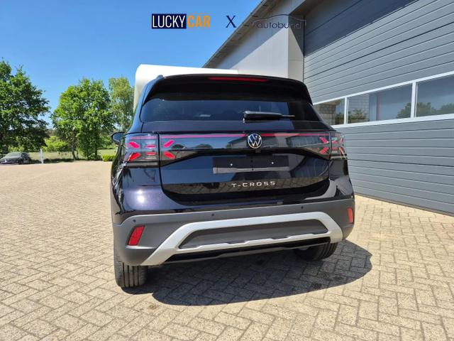 Volkswagen T-Cross 1.0 TSI 116PS DSG Life LED-Matrix-Scheinwerfer Klimaautomatik Sitzheizung PDC R&uuml;ckf.Kamera 17-LM abged.Scheiben 2xKeyless DAB+ Bluetooth Touchscreen Apple CarPlay Android Auto 