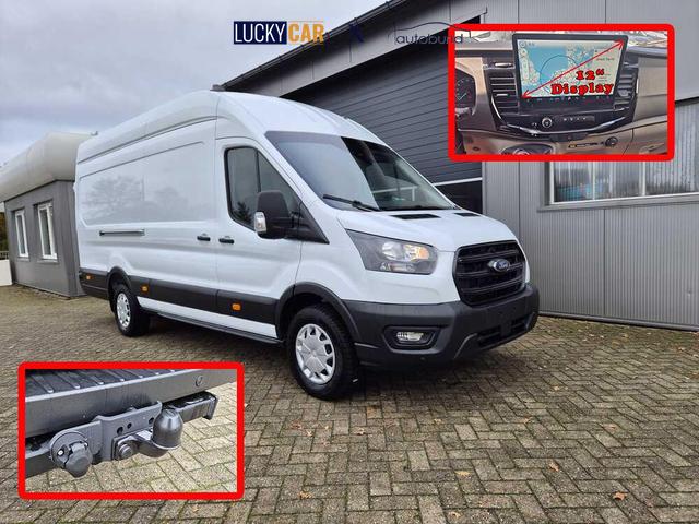 Ford Transit 350 L4H3 2.0 EcoBlue 130PS Trend Heckantrieb 3,5t 2-Sitzer AHK Sitzheizung Frontscheibe beheizb. Klimaautomatik Navi PDC v+h Bluetooth DAB Apple CarPlay Android Auto Tempomat Ganzj.Reifen 