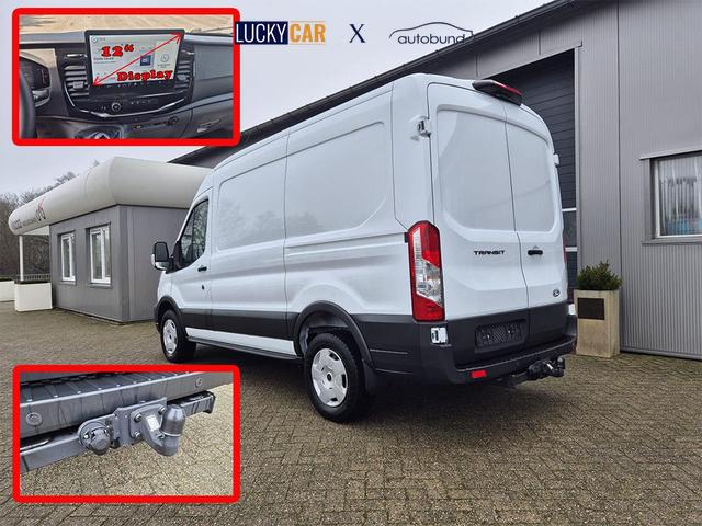 Ford Transit L2H2 2.0 EcoBlue 165PS Trend Heckantrieb 3,5t 2-Sitzer AHK Sitzheizung Lenkradheizung Frontscheibe beheizb. Klimaautomatik PDC v+h R&uuml;ckf.Kamera Bluetooth DAB Apple CarPlay Android Auto Tempomat Ganzj.Reifen 