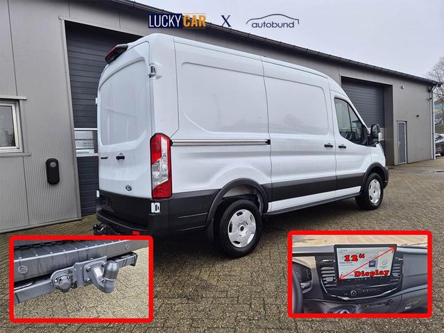 Ford Transit L2H2 2.0 EcoBlue 165PS Trend Heckantrieb 3,5t 2-Sitzer AHK Sitzheizung Lenkradheizung Frontscheibe beheizb. Klimaautomatik PDC v+h Rückf.Kamera Bluetooth DAB Apple CarPlay Android Auto Tempomat Ganzj.Reifen 