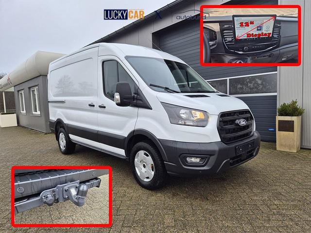Ford Transit L2H2 2.0 EcoBlue 165PS Trend Heckantrieb 3,5t 2-Sitzer AHK Sitzheizung Lenkradheizung Frontscheibe beheizb. Klimaautomatik PDC v+h Rückf.Kamera Bluetooth DAB Apple CarPlay Android Auto Tempomat Ganzj.Reifen 