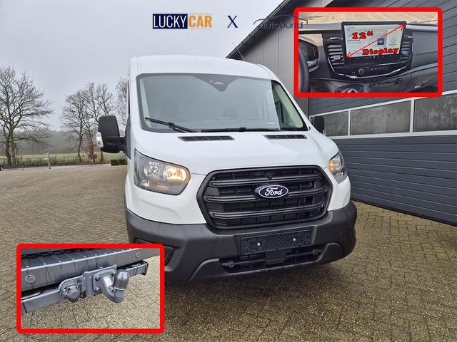 Ford Transit L2H2 2.0 EcoBlue 165PS Trend Heckantrieb 3,5t 2-Sitzer AHK Sitzheizung Lenkradheizung Frontscheibe beheizb. Klimaautomatik PDC v+h Rückf.Kamera Bluetooth DAB Apple CarPlay Android Auto Tempomat Ganzj.Reifen 
