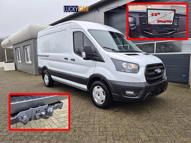 Ford Transit L2H2 2.0 EcoBlue 130PS Trend 3,5t 3-Sitzer AHK Sitzheizung Lenkradheizung Frontscheibe beheizb. Klimaautomatik Bluetooth DAB Apple CarPlay Android Auto PDC v+h Rückf.Kamera Tempomat 