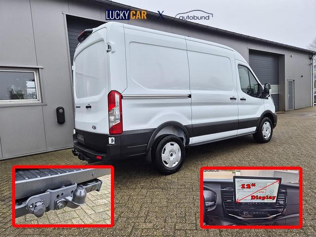 Ford Transit L2H2 2.0 EcoBlue 130PS Trend 3,5t 3-Sitzer AHK Sitzheizung Lenkradheizung Frontscheibe beheizb. Klimaautomatik PDC v+h Rückf.Kamera Bluetooth DAB Apple CarPlay Android Auto Tempomat Ganzj.Reifen 