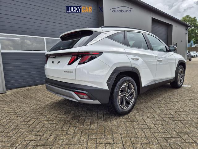 Hyundai TUCSON 1.6 T-GDI 160PS Sitzheizung Lenkradheizung Klimaautomatik Navi 12,3"-Touchscreen DAB+ wireless Apple CarPlay + Android Auto PDC v+h Rückf.Kamera 2xKeyless 17-LM 