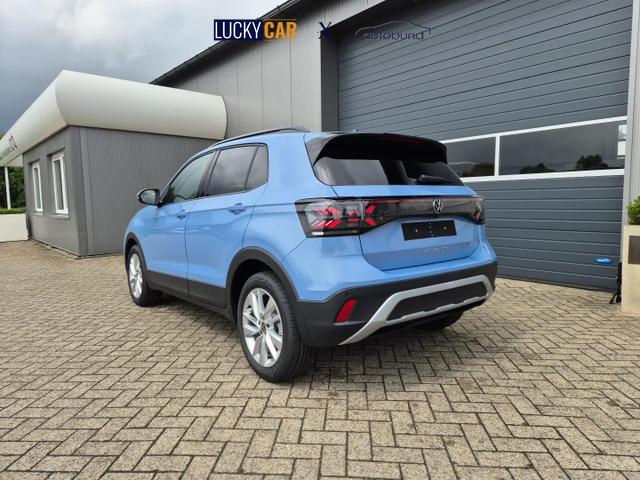 Volkswagen T-Cross 1.0 TSI 116PS DSG Life LED-Matrix-Scheinwerfer Klimaautomatik Sitzheizung PDC Rückf.Kamera 17-LM abged.Scheiben 2xKeyless DAB+ Bluetooth Touchscreen Apple CarPlay Android Auto 