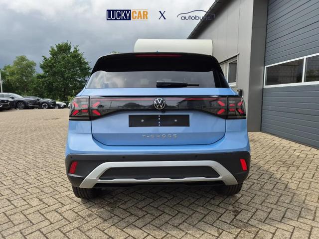 Volkswagen T-Cross 1.0 TSI 116PS DSG Life LED-Matrix-Scheinwerfer Klimaautomatik Sitzheizung PDC Rückf.Kamera 17-LM abged.Scheiben 2xKeyless DAB+ Bluetooth Touchscreen Apple CarPlay Android Auto 
