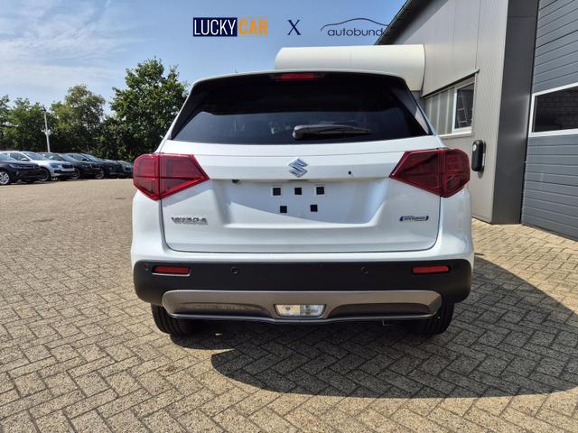 Suzuki Vitara 1.4 Boosterjet 129PS Hybrid Comfort+ Teilleder mit Alcantara Navi Klimaautomatik Sitzheizung ACC PDC v+h Rückf.Kamera Suzuki-Radio Apple CarPlay Android Auto Touchscreen 2xKeyless 17-LM 