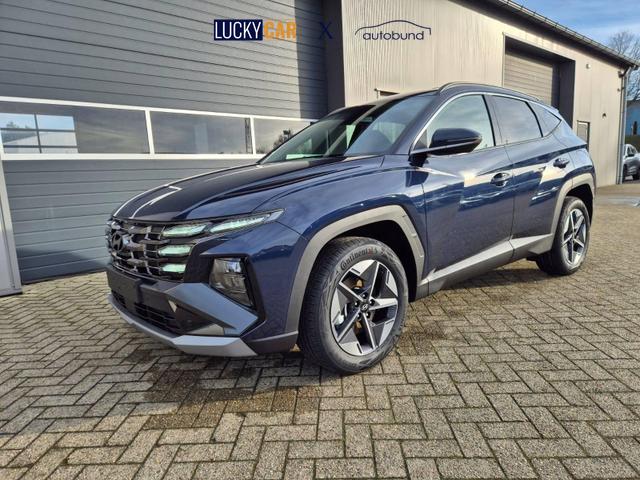 Hyundai TUCSON Trend 1.6 T-GDI 150PS Automatik TZ 2026 Teil-Leder Sitzheizung v+h Lenkradheizung Klimaautomatik Navi Touchscreen DAB+ Apple CarPlay + Android Auto PDC R&uuml;ckf.-Kamera Matrix-LED-Scheinw. 