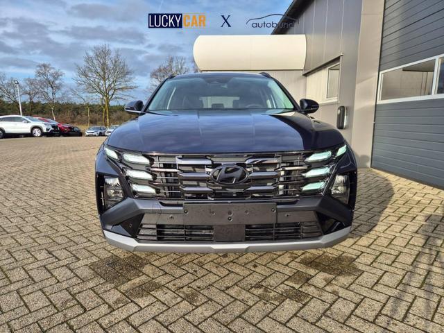Hyundai TUCSON Trend 1.6 T-GDI 150PS Automatik TZ 2026 Teil-Leder Sitzheizung v+h Lenkradheizung Klimaautomatik Navi Touchscreen DAB+ Apple CarPlay + Android Auto PDC R&uuml;ckf.-Kamera Matrix-LED-Scheinw. 