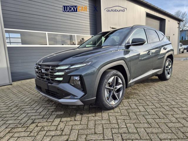 Hyundai TUCSON Trend 1.6 T-GDI 150PS Automatik TZ 2026 Teil-Leder Sitzheizung v+h Lenkradheizung Klimaautomatik Navi Touchscreen DAB+ Apple CarPlay + Android Auto PDC R&uuml;ckf.-Kamera Matrix-LED-Scheinw. 